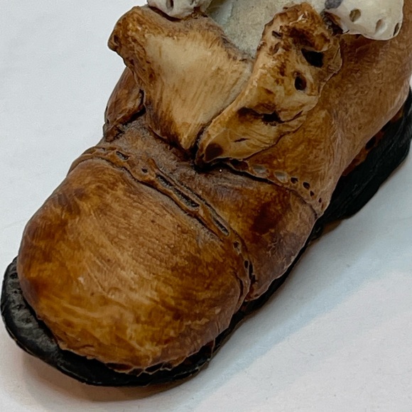 VNTG1988 Peter Fagan Cat in Shoe Figurine Made Hand Painted Scotland Collectable - Picture 3 of 13